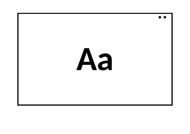 The Alphabet phonics flashcard showing the letter A with sound-dots