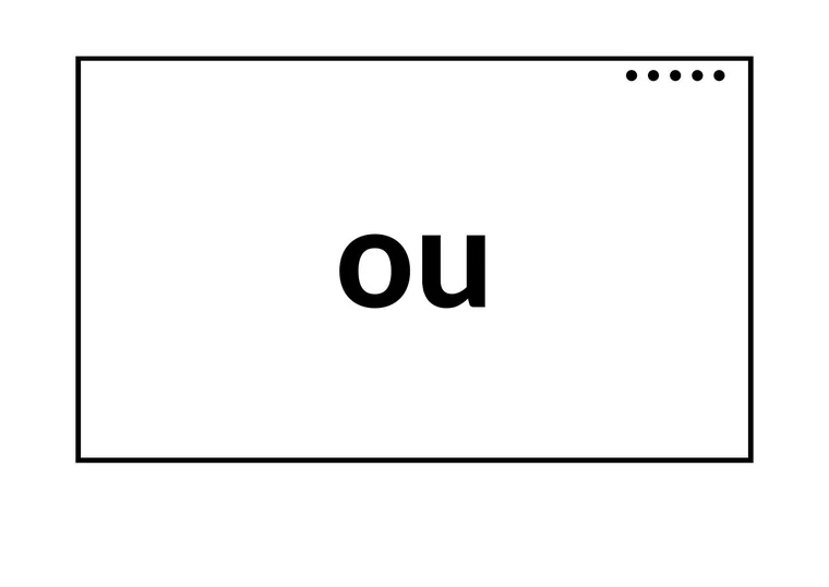 Diphthongs, Soft c & g phonics flashcard front